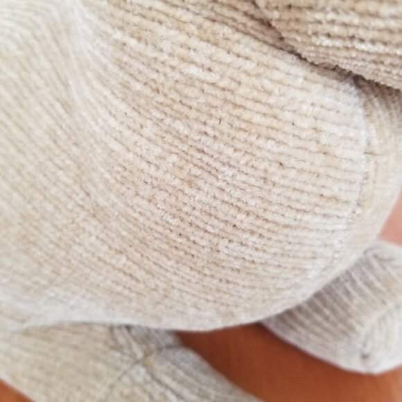 Pier 1 Chenille Corduroy Plush Camel 15" - Picture 6 of 11